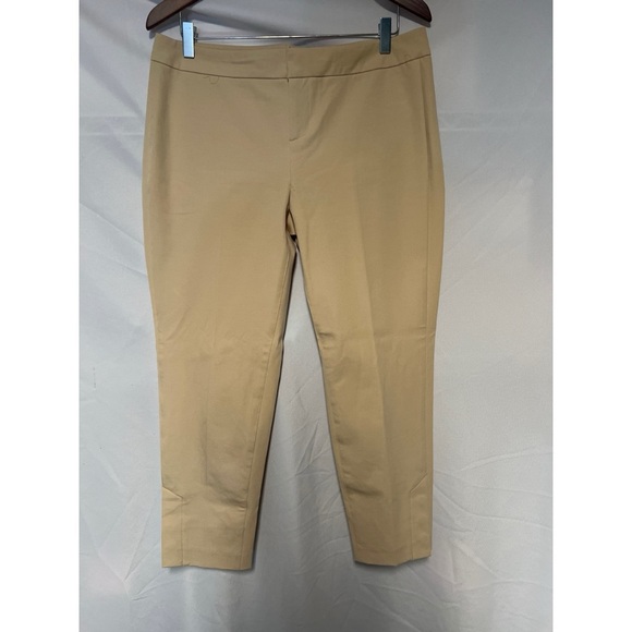 Ecru Elegant Trousers - Picture 1 of 4